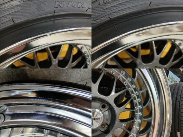 【激熱サイズ】WORK MEISTER M1 + (F)NANKANG AS-3  (R)NANKANG NS-Ⅱ