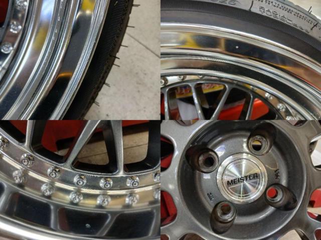 【激熱サイズ】WORK MEISTER M1 + (F)NANKANG AS-3  (R)NANKANG NS-Ⅱ