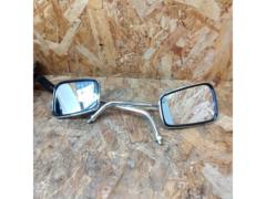 Plated Square mirror left right set