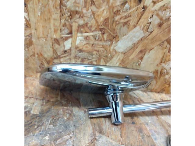 Plated Square mirror left right set
