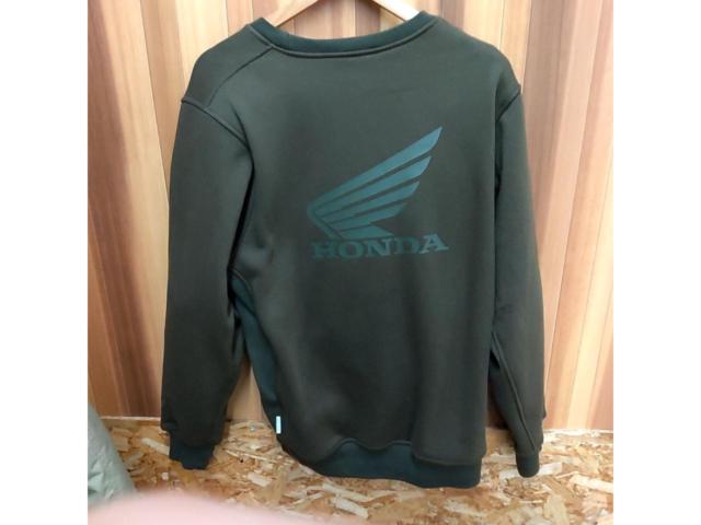 HONDA ライディングスウェット