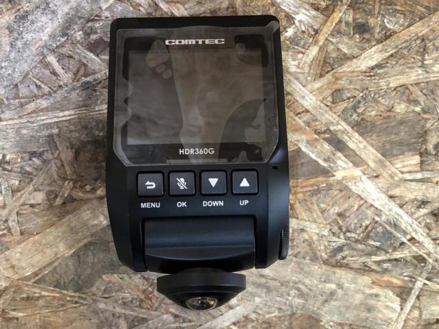 COMTEC HDR360G 360°ドライブレコーダー