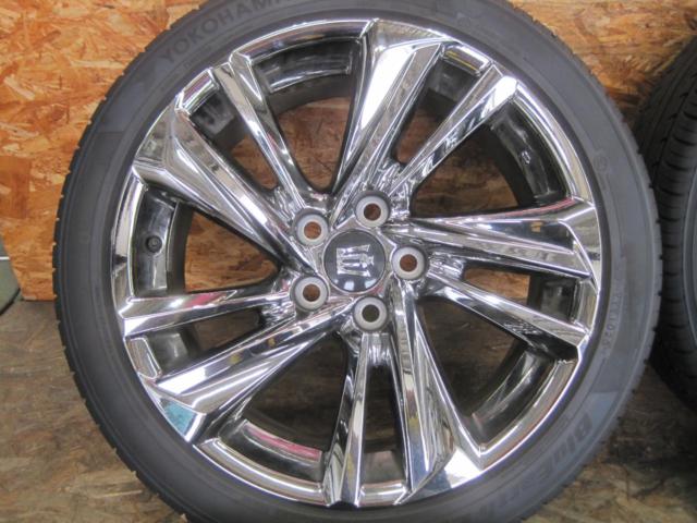 220系 クラウン 後期 advance 純正ホイール  + YOKOHAMA(ヨコハマ) YOKOHAMA BluEarth-ES ES32