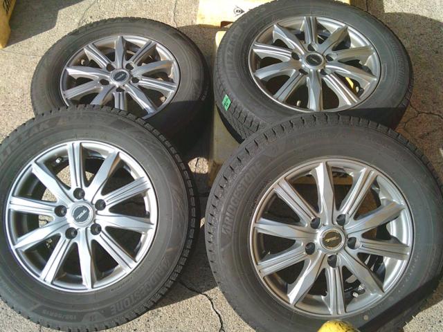 【BRIDGESTONE(ブリヂストン)】BALMINUM(バルミナ) KR10+【BRIDGESTONE】BLIZZAK VRX3
