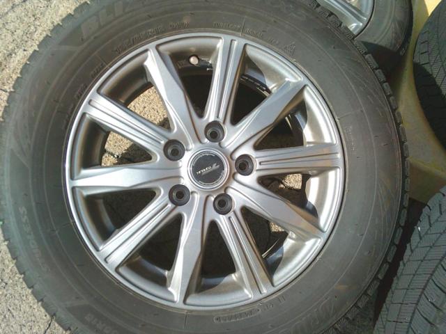 【BRIDGESTONE(ブリヂストン)】BALMINUM(バルミナ) KR10+【BRIDGESTONE】BLIZZAK VRX3