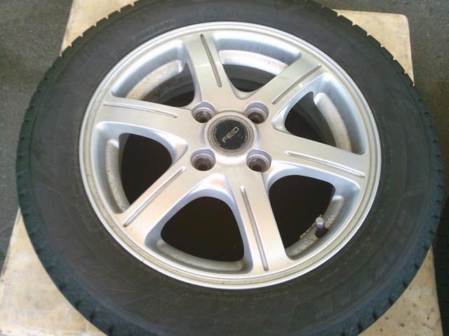 BRIDGESTONE(ブリヂストン)BALMINUM(バルミナ) GR6 (4HOLE)+BRIDGESTONE BLIZZAK VRX3