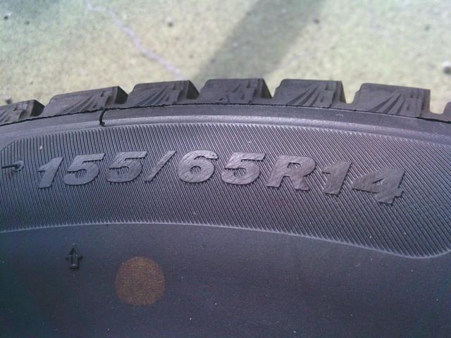 Genuine Daihatsu parts
Tanto genuine wheels + BRIDGESTONE BLIZZAK
VRX3