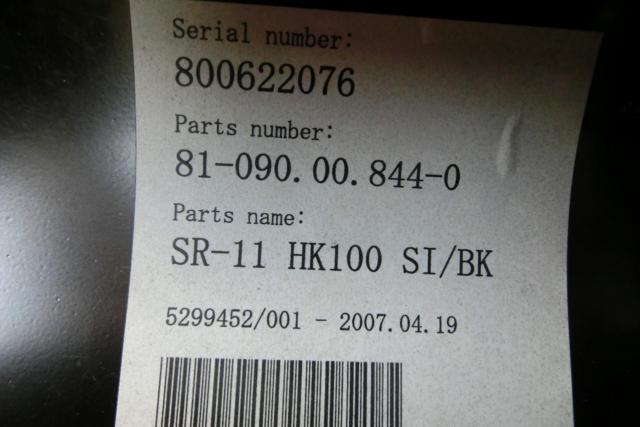 【RECARO】SR-11 HK100 SI/BK