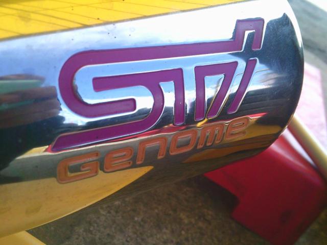 スバル純正 STI GENOME スポーツマフラー
