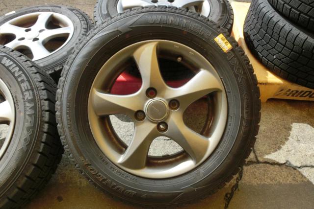 【BRIDGESTONE(ブリヂストン)】 TOPRUN RD5+【DUNLOP】WINTER MAXX WM02