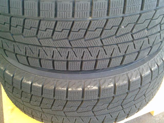 【YOKOHAMA】ice GUARD iG70 + SPORT GRAHT 8本スポークホイール.