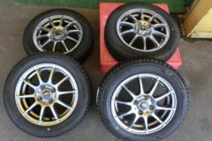 A-TECH(エーテック) SCHNEIDER(シュナイダー) Gran-X (4HOLE)  + BRIDGESTONE(ブリヂストン) BLIZZAK VRX3