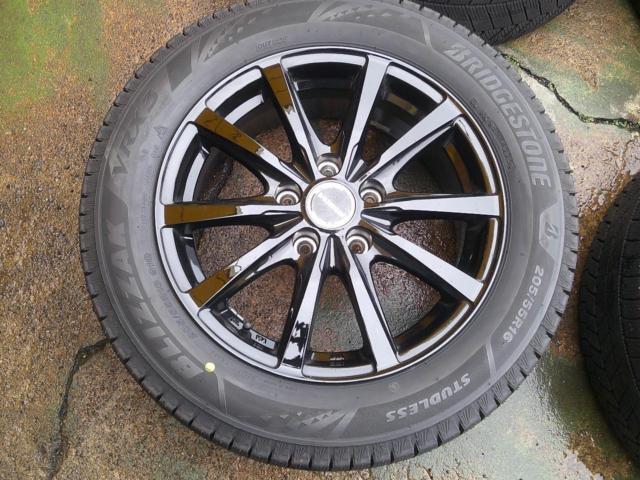BRIDGESTONE(ブリヂストン) BALMINUM(バルミナ) 10本スポークホイール  + BRIDGESTONE(ブリヂストン) BLIZZAK VRX3