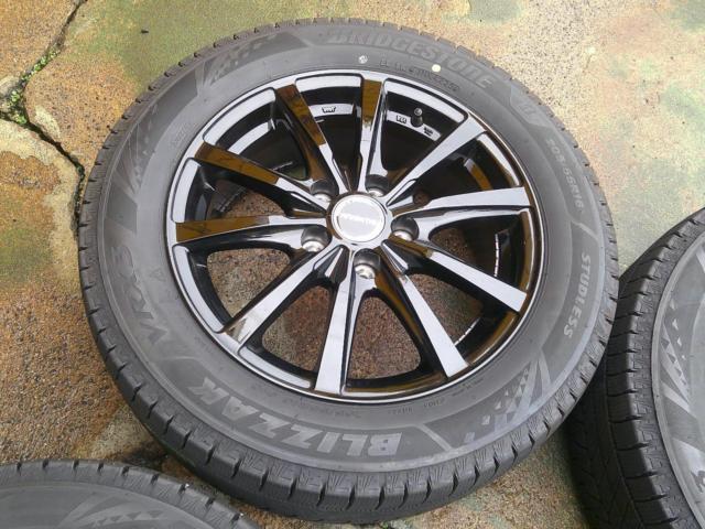 BRIDGESTONE(ブリヂストン) BALMINUM(バルミナ) 10本スポークホイール  + BRIDGESTONE(ブリヂストン) BLIZZAK VRX3