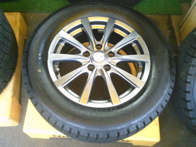 【YOKOHAMA(ヨコハマ)】GRASS 10本スポークホイール+BRIDGESTONE ICEPARTNER2