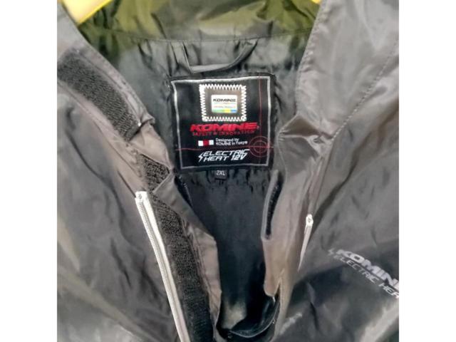 【サイズ2XL】KOMINE(コミネ)12V エレクトリックWPシステムインナージャケット