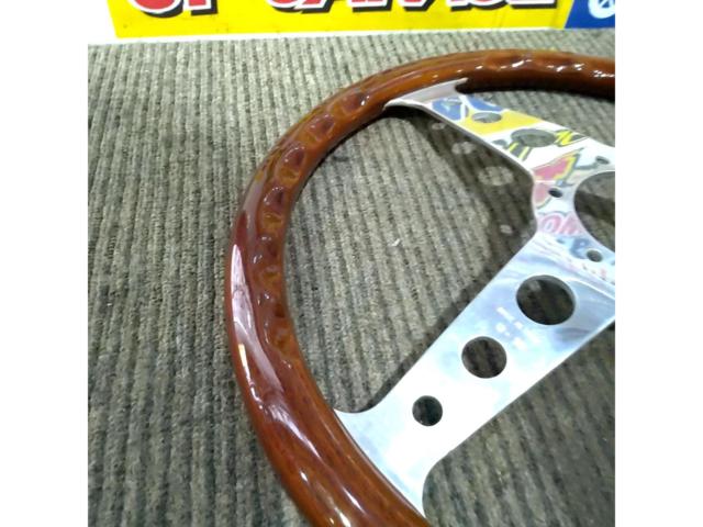 momo superINDY ウッドステアリング 【外径345mm】
