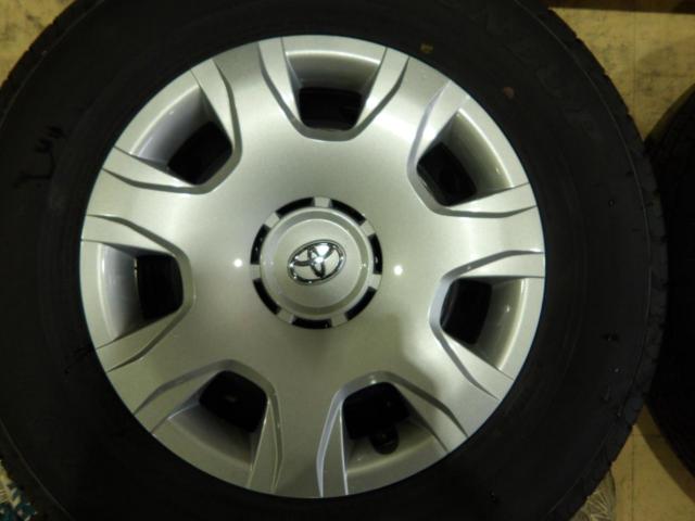 TOYOTA 200系ハイエース純正スチールホイール  + DUNLOP(ダンロップ) SP175