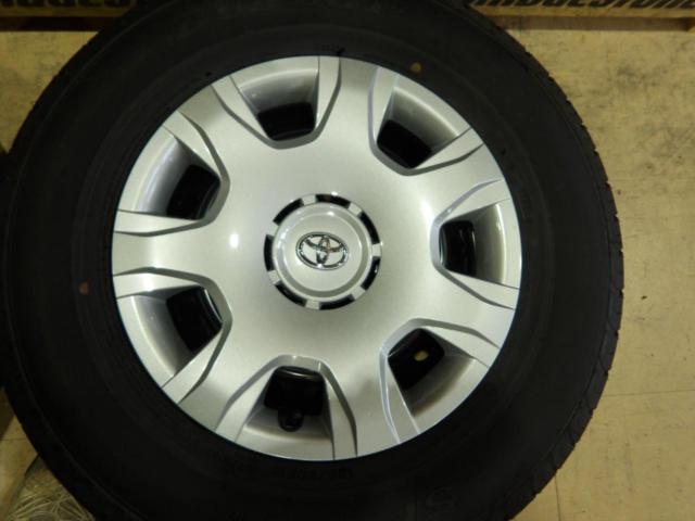 TOYOTA 200系ハイエース純正スチールホイール  + DUNLOP(ダンロップ) SP175