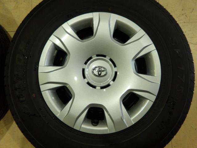 TOYOTA 200系ハイエース純正スチールホイール  + DUNLOP(ダンロップ) SP175