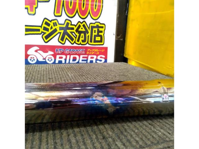 【SR400(’10～’17)RH03J/FIモデル専用】DAYTONA(デイトナ) スリップオンメガホンタイプマフラー(3.5°UP)