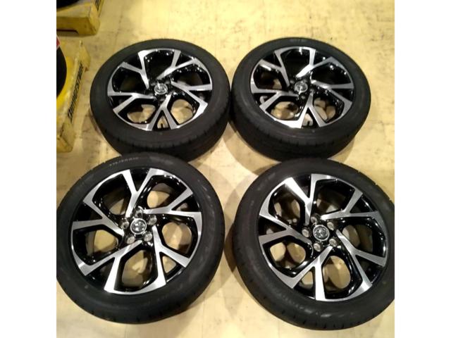 【トヨタ純正】C-HR純正ホイール+BRIDGESTONE Playz PX-RV2