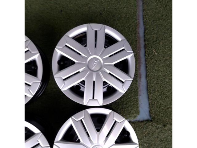 【ホイールのみ4本セット】ダイハツ純正 スチールホイール※キャップ付き※【4Jx12+45 100-4H】