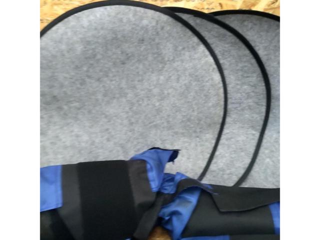 Set of 4 large tire covers (manufacturer unknown)