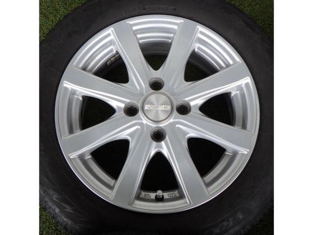 [Wheel only this 4] SPORT
JUSTIN
Silver spoke wheels 5.5Jx14+45
100-4