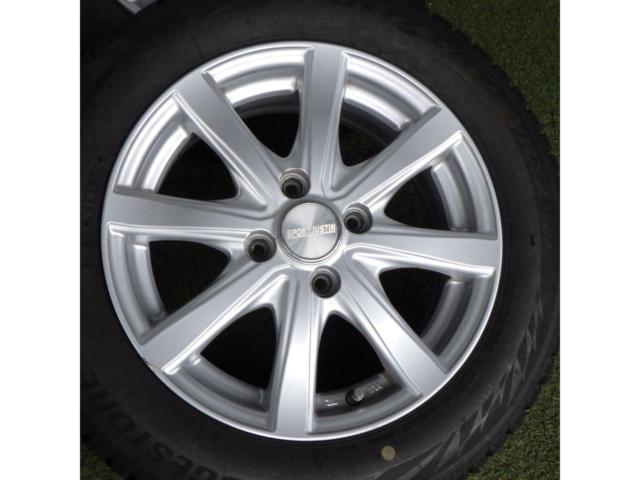 [Wheel only this 4] SPORT
JUSTIN
Silver spoke wheels 5.5Jx14+45
100-4
