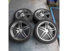 【ホイールのみ4本セット】YOKOHAMA(ヨコハマ)AVS(エーブイエス) MODEL 5【7Jx17+50 114.3-5H】