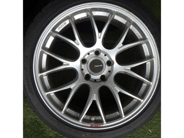 【RAYS】HOMURA 2X8GT+【DUNLOP】DIREZZA DZ102【225/40R18 91W 2025年製造】+【235/40R18 91W 2025年製造】