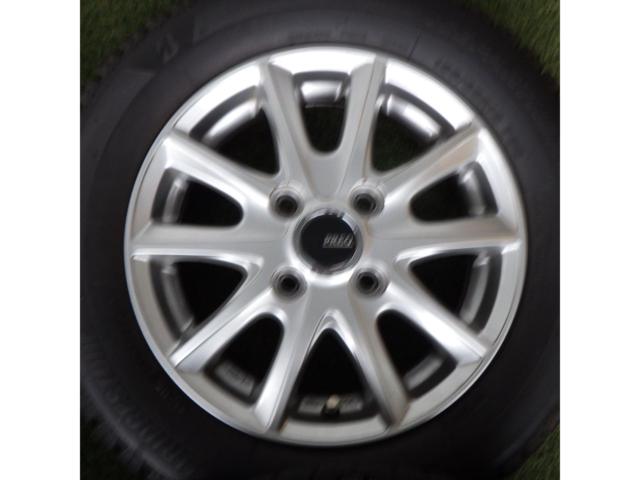 【スタッドレス】【BRIDGESTONE】PREO シルバースポークホイール+【BRIDGESTONE】ICE PARTNER 2【155/65R13 73Q 2021年製造】