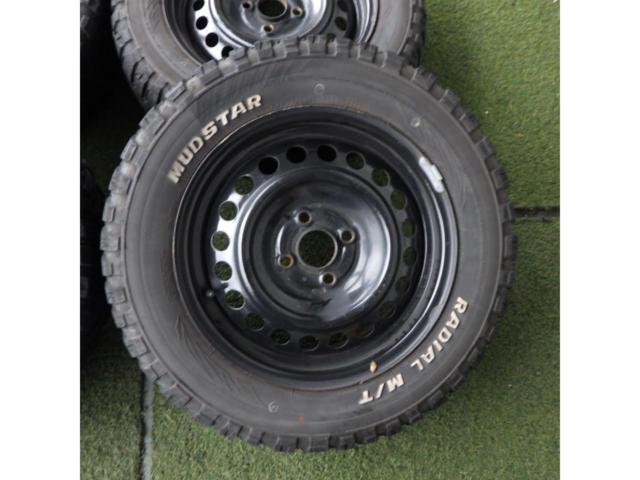 ホンダ純正 フリード純正 スチールホイール+MUD STAR