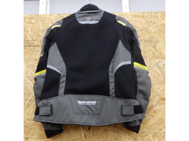 【ライダース】【サイズ:L】【KOMINE】JK-143 Rスペックメッシュジャケット 07-143