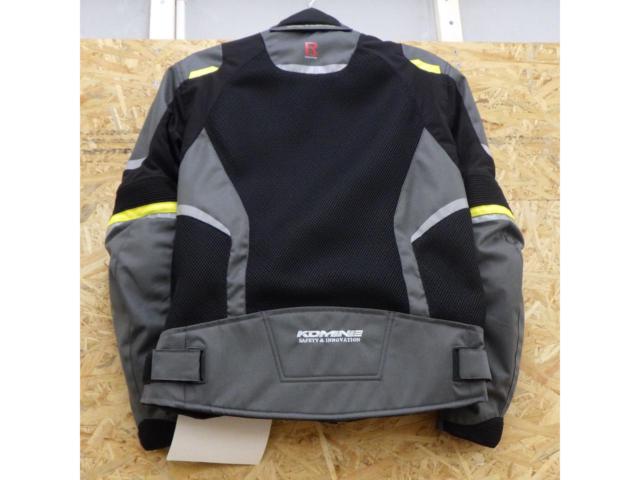 【ライダース】【サイズ:L】【KOMINE】JK-143 Rスペックメッシュジャケット 07-143