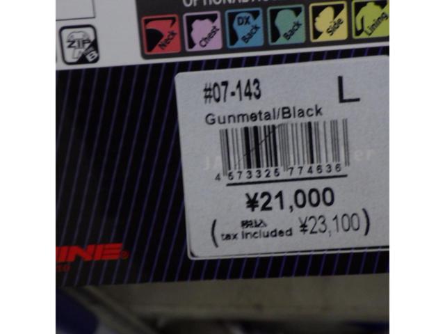 【ライダース】【サイズ:L】【KOMINE】JK-143 Rスペックメッシュジャケット 07-143