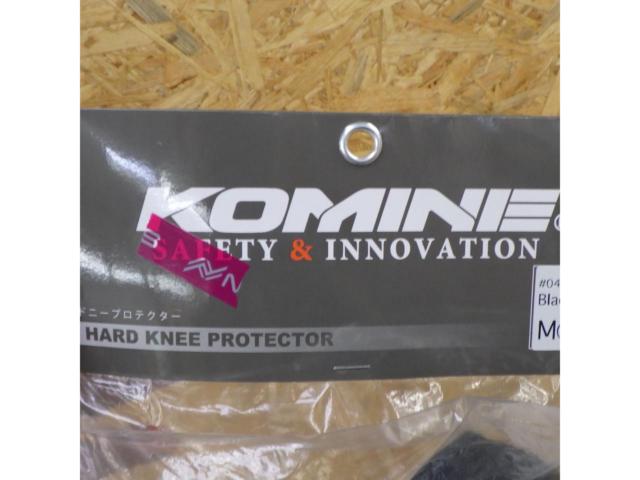 【ライダース】【サイズ:M】【KOMINE】SK-462 ハードニープロテクター 04-462