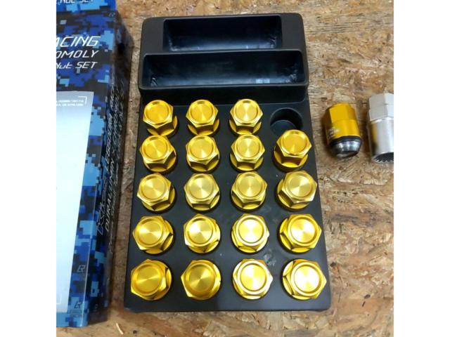 Kics
LEGGDURA
RACING
Shell
Type
Lock
&amp;
Nut
Set
20 pcs set