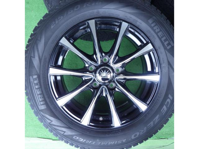 【スタッドレス】【Lehrmeister】PREMIX AMALFI V Jr+【PIRELLI】ICE ZERO ASIMMETRICO【215/60R16 99H 2023年製造】