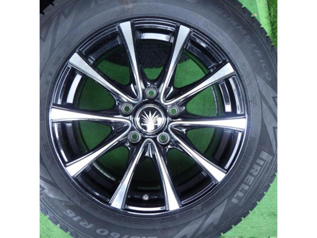 【スタッドレス】【Lehrmeister】PREMIX AMALFI V Jr+【PIRELLI】ICE ZERO ASIMMETRICO【215/60R16 99H 2023年製造】