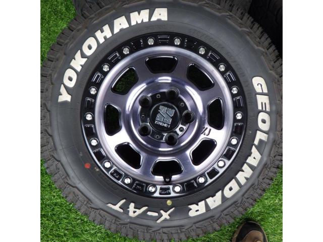 X TREME-J X07【5Jx14+48/114.3-5H】+【YOKOHAMA】GEOLANDAR X-AT【175/80R14 99/98N LT 8PR】