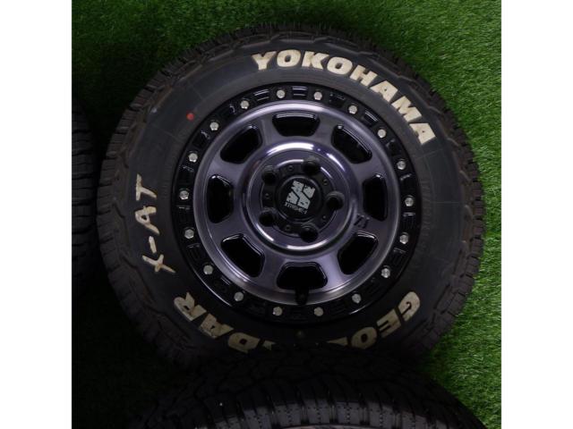 X TREME-J X07【5Jx14+48/114.3-5H】+【YOKOHAMA】GEOLANDAR X-AT【175/80R14 99/98N LT 8PR】
