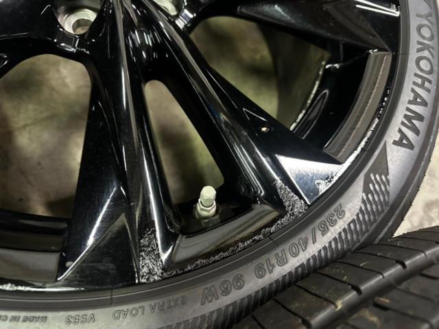 LEXUS純正(レクサス)ES300h Fスポーツ ホイール+YOKOHAMA ADVAN db 