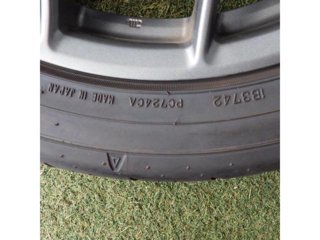 【ダイハツ純正】 コペン LA400K GR SPORT BBS製 マットグレイメッシュホイール + DUNLOP(ダンロップ) DIREZZA ZⅢ