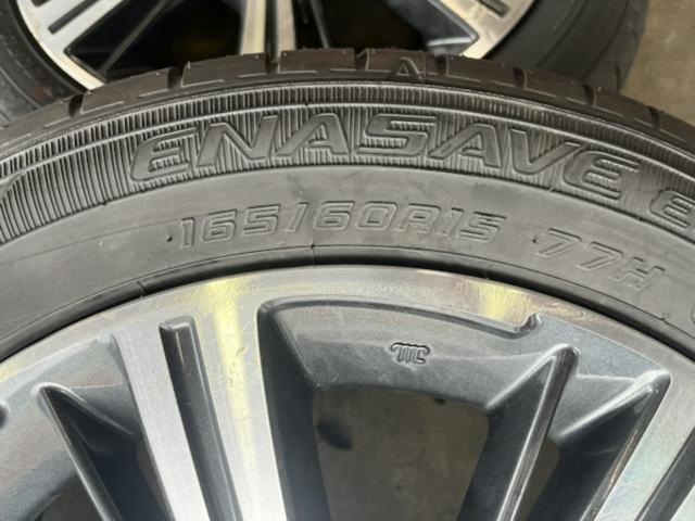 スズキ純正(SUZUKI)  ソリオバンディットMA46S純正ホイール   + DUNLOP(ダンロップ) ENASAVE EC300+