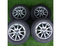 【スタッドレス】【A-TECH】SCHNEIDER シルバースポーク + DUNLOP WINTER MAXX WM02