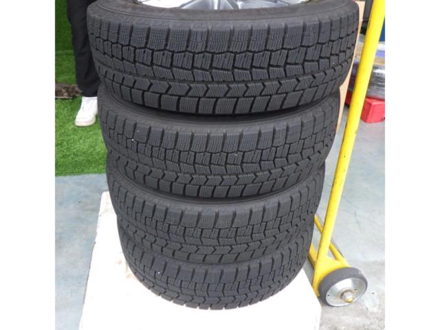 【スタッドレス】【A-TECH】SCHNEIDER シルバースポーク + DUNLOP WINTER MAXX WM02