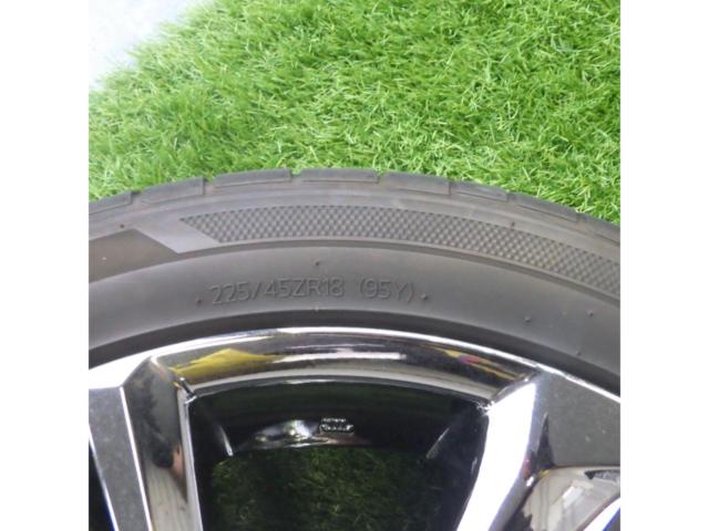 トヨタ純正 クラウンRS/220系(後期)スパッタリングアルミホイール+Hankook Ventus S1 evo3【225/45R18 2025年製】
