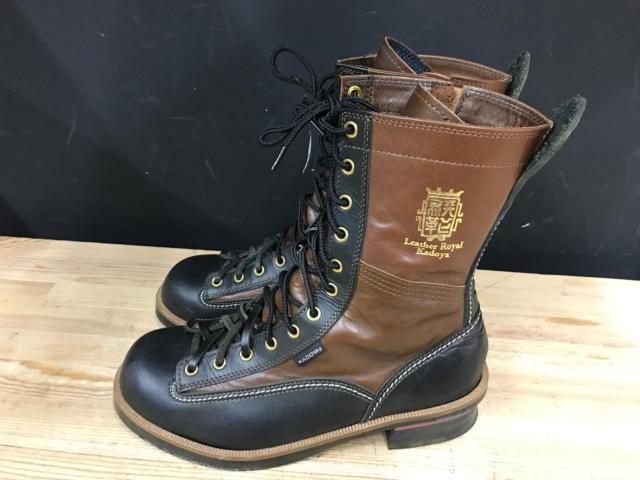 KADOYA RIDE LOGGER レザーブーツ